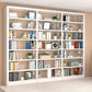 Open Steel Bookshelf Modern Home Office Rectangular Bookcase