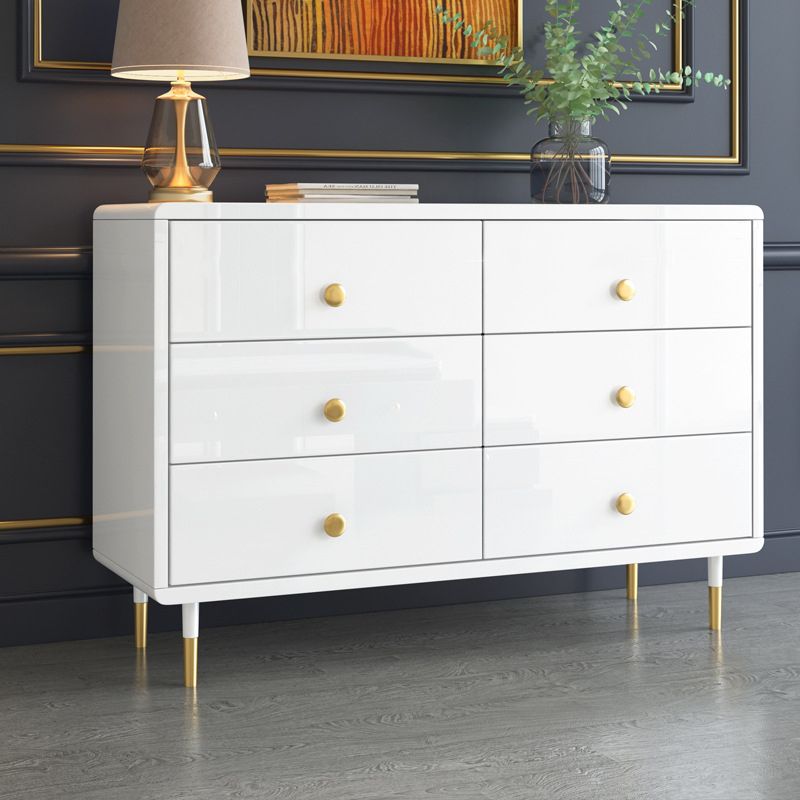 木製のアクセントチェスト15.74 "幅6/9の引き出し付き標準胸部