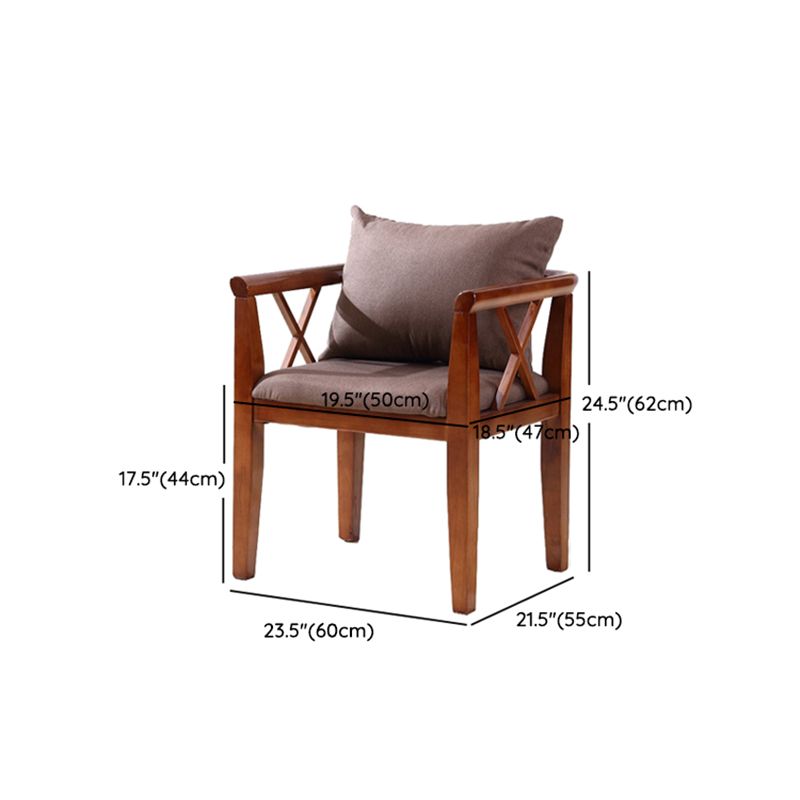 Sedia da pranzo in stile tradizionale sedia a braccio sala da pranzo in legno per hotel