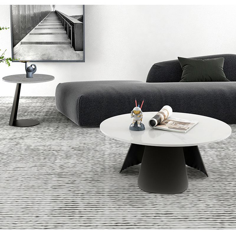 3 Legs Base Cocktail Table Rock Top Metal Base Rectangle Coffee Table Clearhalo 'Coffee & Accent Tables' 'Coffee Tables' 'coffee_tables' 'furn' 'furn_coffee_tables' 'Furniture' 'Living Room Furniture' 1200x1200_33eb43ce-3ef6-4304-b855-2556d89279ce