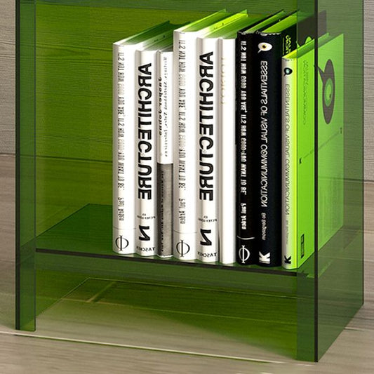 Acrylic Vertical Standard Bookshelf Scandinavian Closed Back Bookshelf Clearhalo 'Bookcases' 'furn' 'furn_bookcases' 'Furniture' 'furniture_bookcases' 'Office Furniture' 1200x1200_33ec22bd-e7a0-46a9-b759-d9f4927e4368