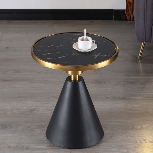 Black Dining Set for Home 1/3/4 Pieces Modern Round Table Set Clearhalo 'Dining Room Sets' 'Dining Tables & Seating' 'dining_room_set' 'furn' 'furn_dining_room_set' 'Furniture' 'Kitchen & Dining Furniture' 1200x1200_33f21801-2619-47f8-b6df-2771fa2ca044