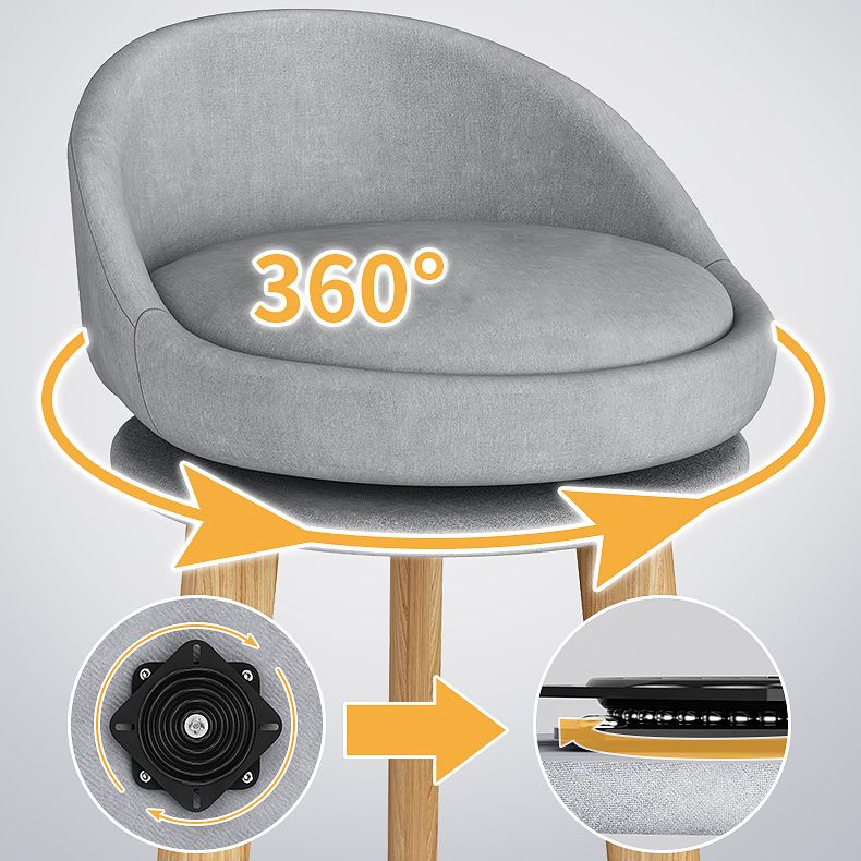 Modern Backrest Armless Counter Stool Steel Cashier Bar Stool with Cushion Clearhalo 'Bar Furniture' 'Bar Stools' 'bar_stools' 'furn' 'furn_bar_stools' 'furniture_bar_stools' 'Kitchen & Dining Furniture' 'kitchen&dining_furn' 'kitchen' 'kitchen_furn' Furniture' 1200x1200_33f4b225-2f45-4e87-8088-3cb64b5b7640