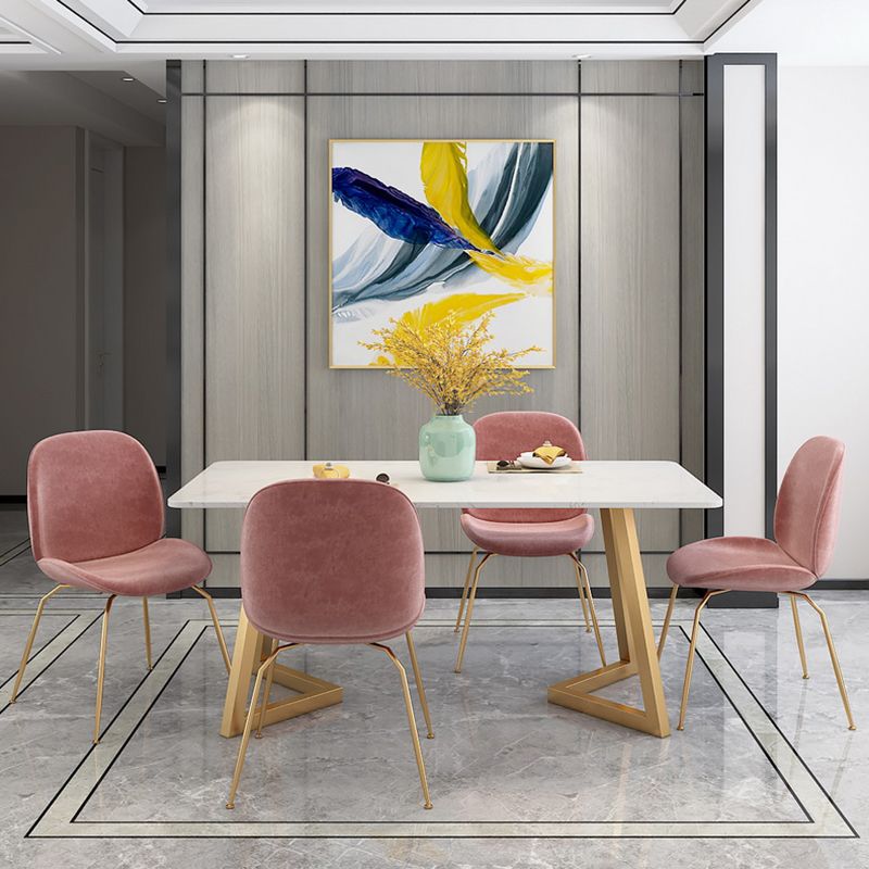 Traditional Luxury Rectangle Dining Site Table Marble Dining Room Home Furniture Clearhalo ' dining_table' 'Dining Tables & Seating' 'Dining Tables' 'furn' 'furn_dining_table' 'Furniture' 'furniture_dining_table' 'Kitchen & Dining Furniture' 'kitchen&dining_furn' 'kitchen' 'kitchen_dining_table' 1200x1200_33f6bd19-929f-49da-93d2-b228c473b2f5