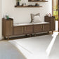 Solid Wood Entryway Bench, 20"H Upholstered Bench with 4 Legs Clearhalo 'Benches' 'Chairs & Seating' 'furn' 'furn_benches' 'Furniture' 'Living Room Furniture' 1200x1200_33f815dd-1de8-44b1-bed2-ba2966843744