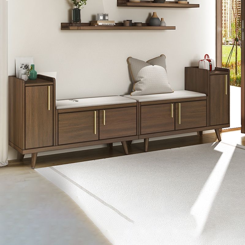 Solid Wood Entryway Bench, 20"H Upholstered Bench with 4 Legs Clearhalo 'Benches' 'Chairs & Seating' 'furn' 'furn_benches' 'Furniture' 'Living Room Furniture' 1200x1200_33f815dd-1de8-44b1-bed2-ba2966843744