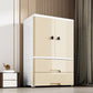 Armoire en plastique Style Teen Style Simple Rectangular Bedroom Armorage de garde-robe