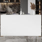 Indoor Double Pedestal Cocktail Bar Table Modern Pub Height Dining Table Clearhalo 'Bar Furniture' 'Bar Tables' 'bar_tables' 'furn' 'furn_bar_tables' 'Furniture' 'furniture_bar_tables' 'Kitchen & Dining Furniture' 1200x1200_34002129-5bfc-4a55-8007-9dfb12c45aac