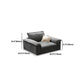 Modern Cushion Back Grey Sectionals 33'"  Pillow Top Arm Sectionals