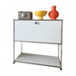 Contemporary Style Sideboard Metal Storage Sideboard for Kitchen