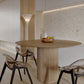 Solid Wood Brown Tone Dining Table Simplicity Pedestal Table for Dining Room Clearhalo ' dining_table' 'Dining Tables & Seating' 'Dining Tables' 'furn' 'furn_dining_table' 'Furniture' 'furniture_dining_table' 'Kitchen & Dining Furniture' 'kitchen&dining_furn' 'kitchen' 'kitchen_dining_table' 1200x1200_3405f7b3-10cf-4303-8f2f-a6f008c38831
