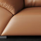 Contemporary Cushions Sloped Arm for Living Room Stationary Sofa