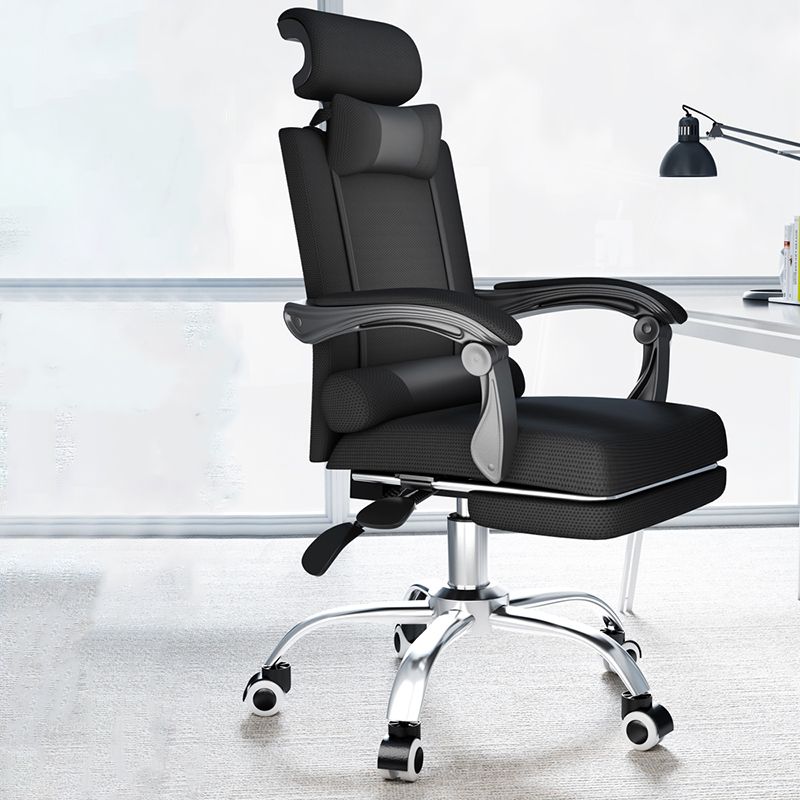 Ergonomischer gepolsterter Aufgabe Vorsitzender moderner Home Office Chair mit Rädern