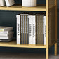 Shelves Included Glam Bookcase Standard Metal Open Back Bookshelf
