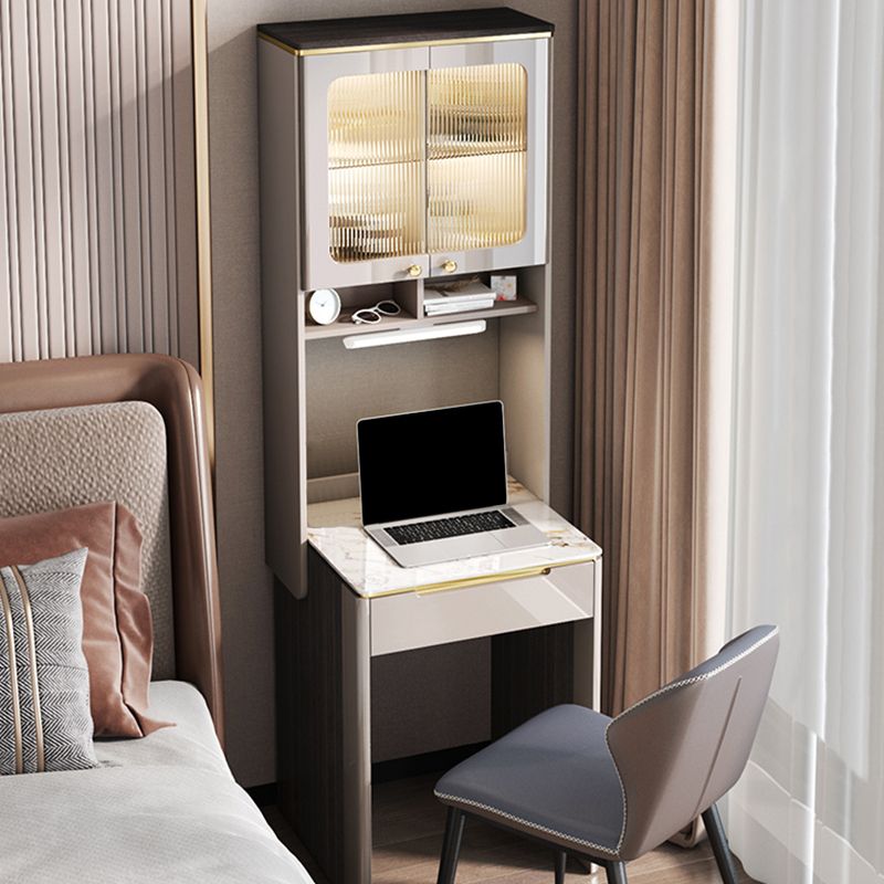 Bureau de bureau de style contemporain Bureau de forme rectangulaire de forme de tâche pour la maison