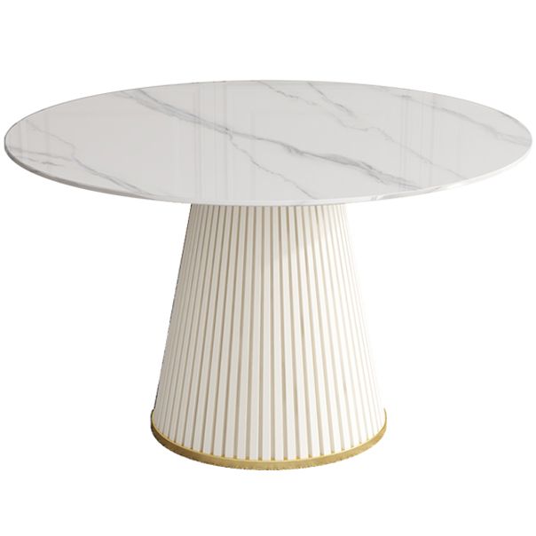 Round Stone Dining Site Table Traditional Luxury Pedestal Casual Furniture Clearhalo ' dining_table' 'Dining Tables & Seating' 'Dining Tables' 'furn' 'furn_dining_table' 'Furniture' 'furniture_dining_table' 'Kitchen & Dining Furniture' 'kitchen&dining_furn' 'kitchen' 'kitchen_dining_table' 1200x1200_3412c828-1eea-453f-a1bb-be095114d2e9