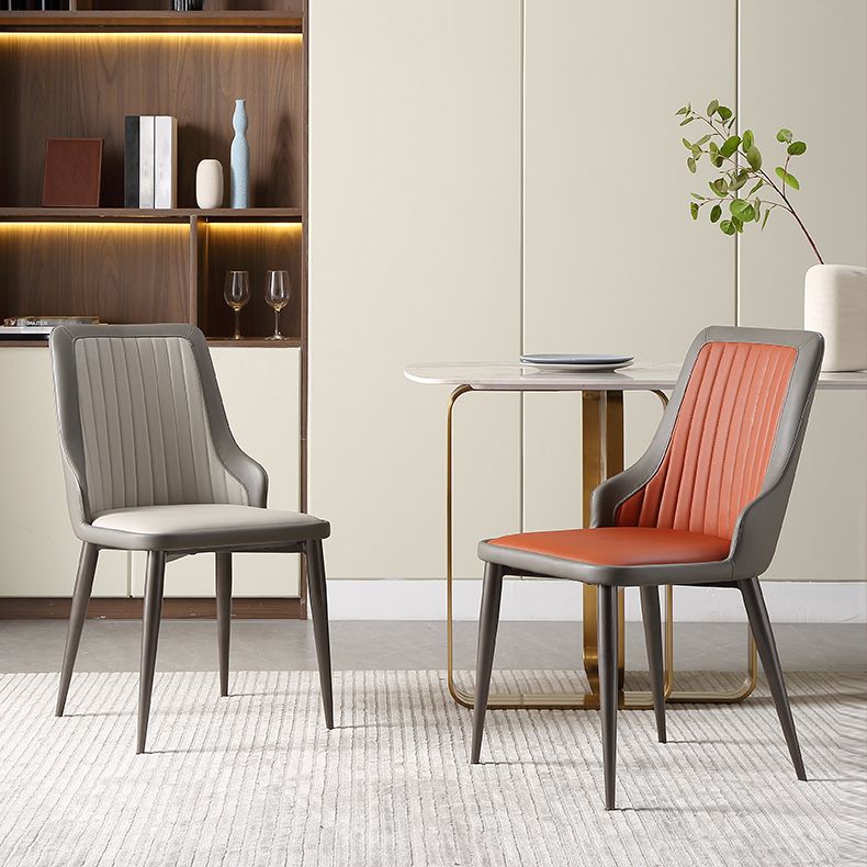 Contemporary Restaurant Parsons Side Chair Upholstered Dining Chair Clearhalo ' kitchen&dining_furn' 'Dining Chairs' 'Dining Tables & Seating' 'dining_chair' 'furn' 'furn_dining_chair' 'Furniture' 'furniture_dining_chair' 'Kitchen & Dining Furniture' 'kitchen' 1200x1200_34138c52-c11e-4ade-b5f6-5794d9a95023