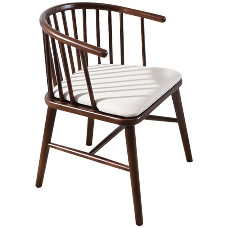 Contemporary Restaurant Dining Arm Chair Wood Windsor Back Dining Chair Clearhalo ' kitchen&dining_furn' 'Dining Chairs' 'Dining Tables & Seating' 'dining_chair' 'furn' 'furn_dining_chair' 'Furniture' 'furniture_dining_chair' 'Kitchen & Dining Furniture' 'kitchen' 1200x1200_34161b53-3b1f-4076-bd41-2f8b3fc9e534