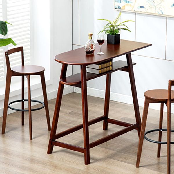 Contemporary Wood Kitchen Dining Room Armless Stool Low Back Bar Stool Clearhalo 'Bar Furniture' 'Bar Stools' 'bar_stools' 'furn' 'furn_bar_stools' 'furniture_bar_stools' 'Kitchen & Dining Furniture' 'kitchen&dining_furn' 'kitchen' 'kitchen_furn' Furniture' 1200x1200_34185ece-ae61-46b4-8d72-8ff2454aae55