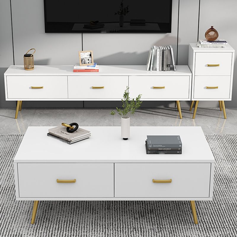 Console TV in legno TV in stile TV in stile glam con mobile