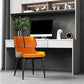 Contemporary Leather Side Chair Wingback Side Chair for Dining Room Clearhalo 'Dining Chairs' 'Dining Tables & Seating' 'dining_chair' 'furn' 'furn_dining_chair' 'Furniture' 'Kitchen & Dining Furniture' 1200x1200_341ac0f5-dfd4-45cf-b66c-8a14bd08baac