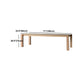 Rectangle Retro Modern Dining Table Fixed Table with Ashwood Solid Wood Clearhalo 'Dining Tables & Seating' 'Dining Tables' 'dining_table' 'furn' 'furn_dining_table' 'Furniture' 'furniture_dining_table' 'Kitchen & Dining Furniture' 'kitchen' 'kitchen_dining_table' 1200x1200_34200971-cea3-4931-ace5-b1aaf8f4d66f