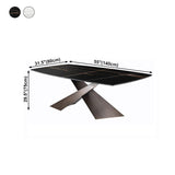 Rectangle Dining Site Table Traditional Luxury Stone Dinner Table for Indoor Clearhalo ' dining_table' 'Dining Tables & Seating' 'Dining Tables' 'furn' 'furn_dining_table' 'Furniture' 'furniture_dining_table' 'Kitchen & Dining Furniture' 'kitchen&dining_furn' 'kitchen' 'kitchen_dining_table' 1200x1200_34221a38-087e-42b8-89fb-411744d6c76a