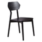 Industrial Leather Restaurant Side Chair Open Back Dining Chair (Set of 2) Clearhalo ' kitchen&dining_furn' 'Dining Chairs' 'Dining Tables & Seating' 'dining_chair' 'furn' 'furn_dining_chair' 'Furniture' 'furniture_dining_chair' 'Kitchen & Dining Furniture' 'kitchen' 1200x1200_3422c3fe-bbc9-4a59-a3da-ac58340ded3e
