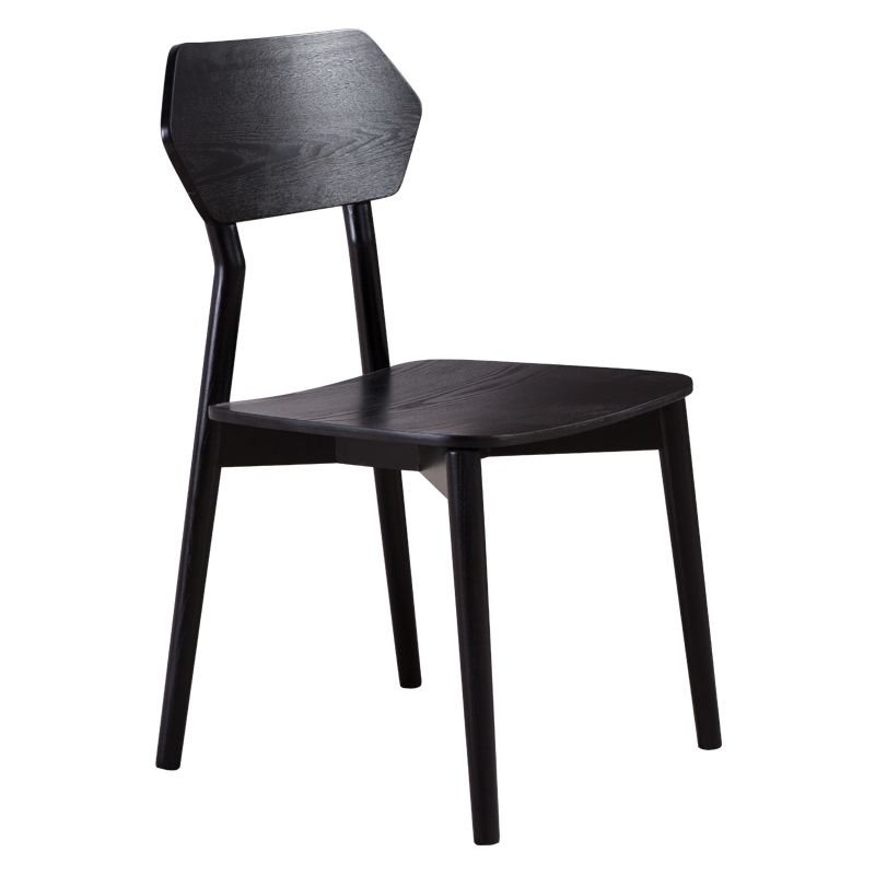 Industrial Leather Restaurant Side Chair Open Back Dining Chair (Set of 2) Clearhalo ' kitchen&dining_furn' 'Dining Chairs' 'Dining Tables & Seating' 'dining_chair' 'furn' 'furn_dining_chair' 'Furniture' 'furniture_dining_chair' 'Kitchen & Dining Furniture' 'kitchen' 1200x1200_3422c3fe-bbc9-4a59-a3da-ac58340ded3e