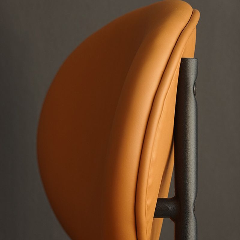 Industrial Metal Dining Room Chair Open Back Dining Side Chair Clearhalo 'Dining Chairs' 'Dining Tables & Seating' 'dining_chair' 'furn' 'furn_dining_chair' 'Furniture' 'Kitchen & Dining Furniture' 1200x1200_3424ca07-f325-4027-9e7c-8be78851a737