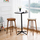 Industrial Solid Wood Bar Stools Living Room Upholstered Stool
