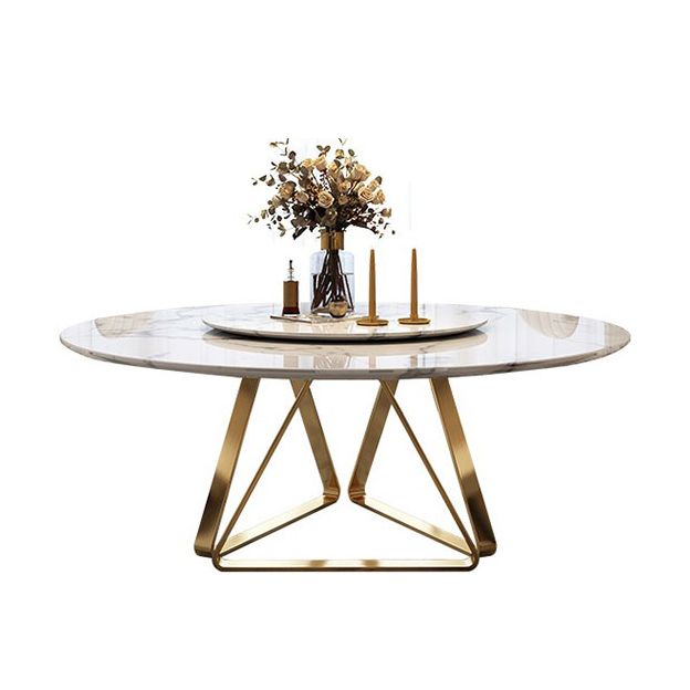 Round Dining Table Traditional Luxury Dining Room Collection with Turntable Clearhalo ' dining_table' 'Dining Tables & Seating' 'Dining Tables' 'furn' 'furn_dining_table' 'Furniture' 'furniture_dining_table' 'Kitchen & Dining Furniture' 'kitchen&dining_furn' 'kitchen' 'kitchen_dining_table' 1200x1200_34276586-947f-43a1-9316-6742be2ec903