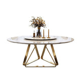Round Dining Table Traditional Luxury Dining Room Collection with Turntable Clearhalo ' dining_table' 'Dining Tables & Seating' 'Dining Tables' 'furn' 'furn_dining_table' 'Furniture' 'furniture_dining_table' 'Kitchen & Dining Furniture' 'kitchen&dining_furn' 'kitchen' 'kitchen_dining_table' 1200x1200_34276586-947f-43a1-9316-6742be2ec903