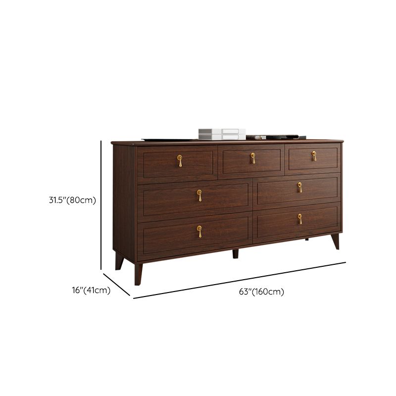 Contemporary Glam Storage Chest Dresser Wooden Chest with Drawers Clearhalo 'Bedroom Furniture' 'Dressers & Chests' 'dressers_chests' 'furn' 'furn_dressers_chests' 'Furniture' 1200x1200_34296de9-9609-4342-8ebb-86fc029f9a41