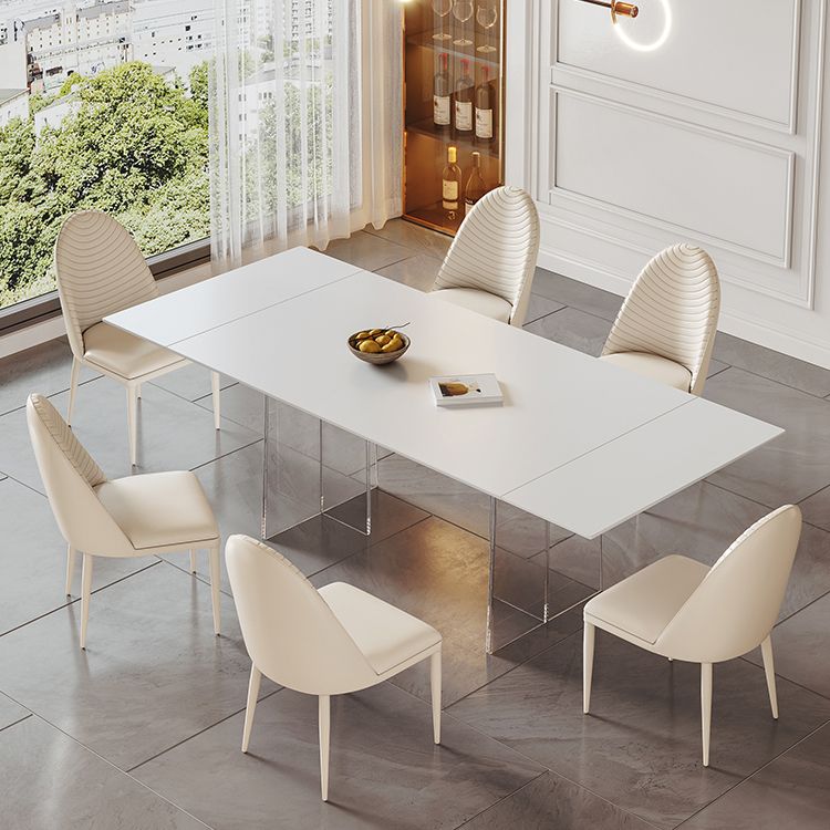 Contemporaneo 1/4/5/7 pezzi mobili rettangolo di pietra set per casa