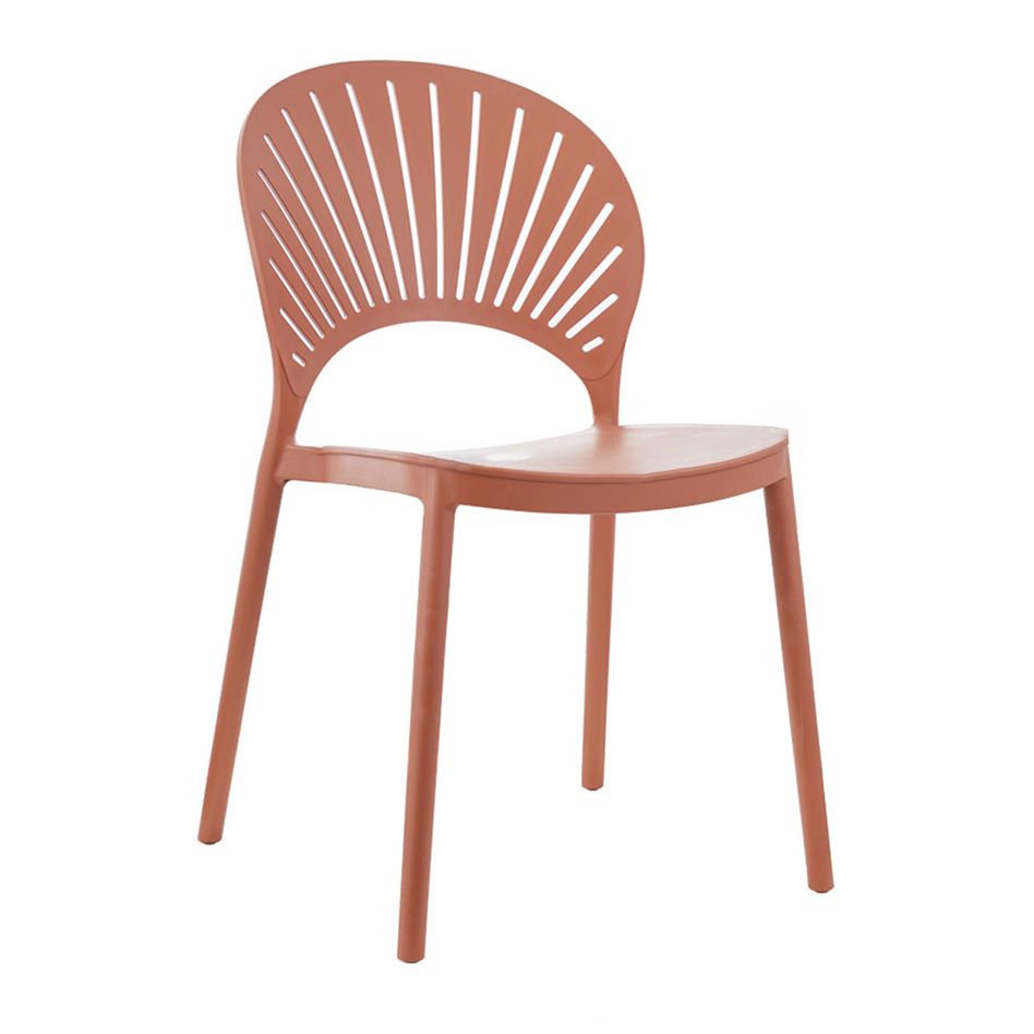 Scandinavian Plastic Dining Armless Chair Kitchen and Dining Room Side Chairs Clearhalo ' kitchen&dining_furn' 'Dining Chairs' 'Dining Tables & Seating' 'dining_chair' 'furn' 'furn_dining_chair' 'Furniture' 'furniture_dining_chair' 'Kitchen & Dining Furniture' 'kitchen' 1200x1200_342a17ef-b754-4307-8466-4e5d26134c42