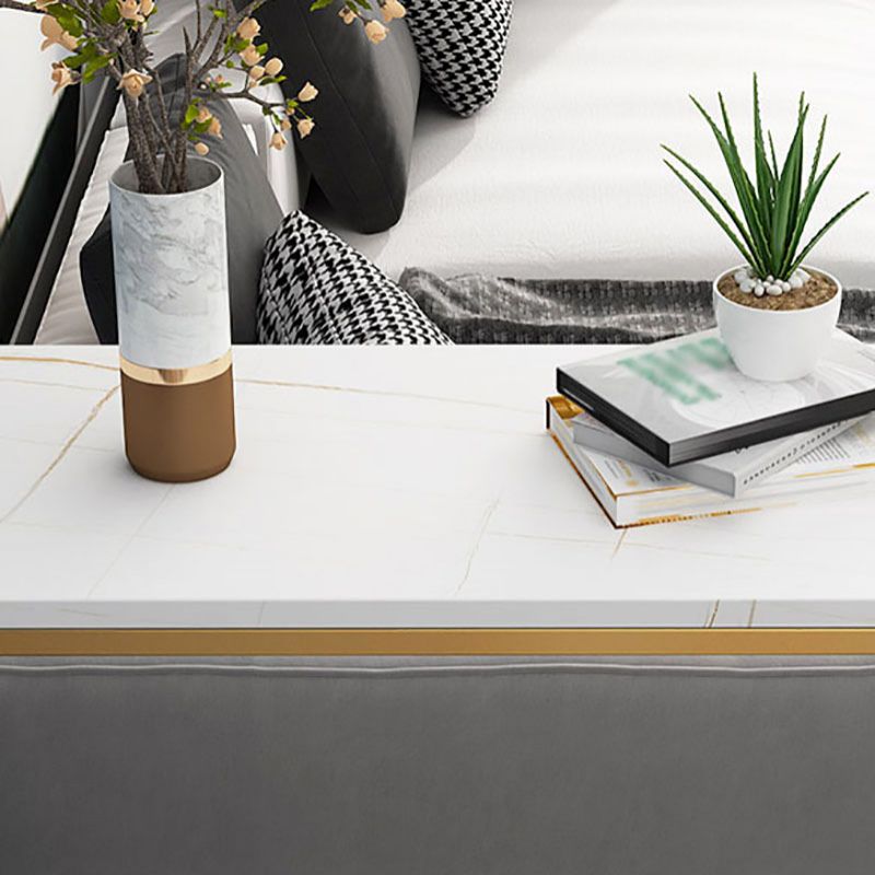 Glam Style Storage Bar Table Gold Frame 42 Inch Height Table for Restaurant Clearhalo 'Bar Furniture' 'Bar Tables' 'bar_tables' 'furn' 'furn_bar_tables' 'Furniture' 'furniture_bar_tables' 'Kitchen & Dining Furniture' 'kitchen&dining_furn' 'kitchen' 1200x1200_342d02ee-aba8-4159-acb5-4578bd671c09