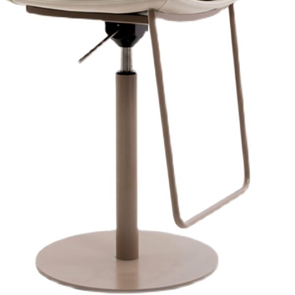 Glam Low Back Bar Stool Rotatable Counter Bar Stool for Home Clearhalo 'Bar Furniture' 'Bar Stools' 'bar_stools' 'furn' 'furn_bar_stools' 'Furniture' 'Kitchen & Dining Furniture' 1200x1200_34318799-f569-4f72-ab29-c61f7f262b2c