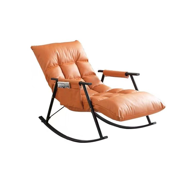 Chaise de rocker simple de style moderne chaise chaise chaise de base avec chambre à coucher