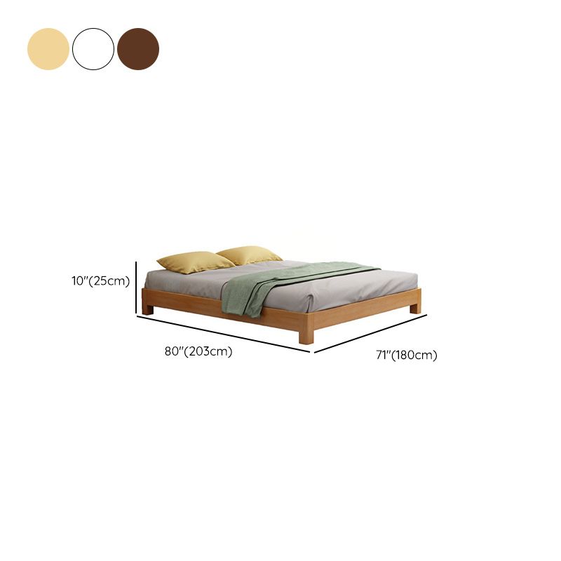 Modern Bed Frame Mattress Included Bed with Custom Four Legs Clearhalo 'Bedroom Furniture' 'Beds' 'furn' 'furn_beds' 'Furniture' 1200x1200_34333519-01ad-4792-b250-4ab5abae29ba