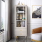 Glam Vertical Standard Bookcase Manufactured Wood Bookcase with Door and Drawers Clearhalo 'Bookcases' 'furn' 'furn_bookcases' 'Furniture' 'furniture_bookcases' 'kitchen' 'kitchen_bookcases' 'Living Room Furniture' 'Office Furniture' 1200x1200_343798ea-1502-4f27-b474-a2f63139f535