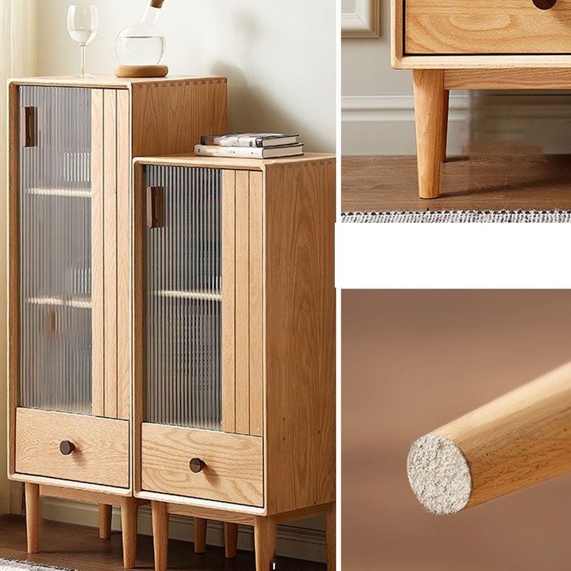 Wood 1 - Drawer Contemporary Accent Cabinet Contemporary with Straight Legs Clearhalo 'Cabinets & Chests' 'cabinets_chests' 'furn' 'furn_cabinets_chests' 'Furniture' 'Living Room Furniture' 1200x1200_3437d5b0-72f1-4af2-8e96-4f31006d4d4e