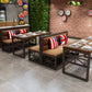 Industrial Solid Wood Dinner Room Kitchen Table Brown Trestle Base Table for Dinning Room Clearhalo ' dining_table' 'Dining Tables & Seating' 'Dining Tables' 'furn' 'furn_dining_table' 'Furniture' 'furniture_dining_table' 'Kitchen & Dining Furniture' 'kitchen&dining_furn' 'kitchen' 'kitchen_dining_table' 1200x1200_3438d6f5-1c97-433e-ba7e-c7f95e9a67a6