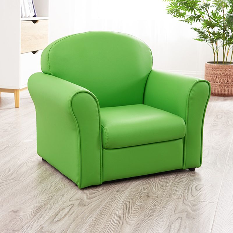 Sofá del sofá de brazo enrollado de la espalda apretada contemporánea para niños