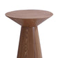 Mesa contemporánea de la sala de estar de madera maciza/mesa de pedestal cuadrado