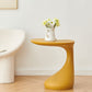 Modern Naturally Shaped End Table Plastic Table for Living Room