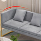 Tuxedo Arm Tight Back Sofa Contemporary Fabric Standard Settee