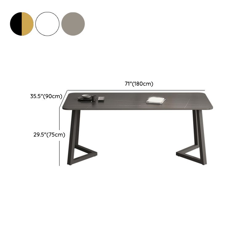 Mesa de comedor rectangular de piedra moderna 1/2/5/7 piezas de comedor juego para cocina