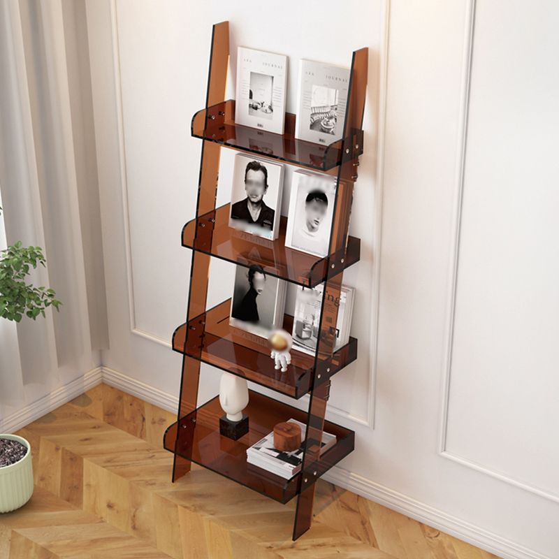 Scandinavian Style Shelf Bookcase Acrylic Bookcase for Office and Home Clearhalo 'Bookcases' 'furn' 'furn_bookcases' 'Furniture' 'furniture_bookcases' 'kitchen' 'kitchen_bookcases' 'Living Room Furniture' 'Office Furniture' 1200x1200_3441bd78-3d1a-4eb1-9f21-1366b0a0c884