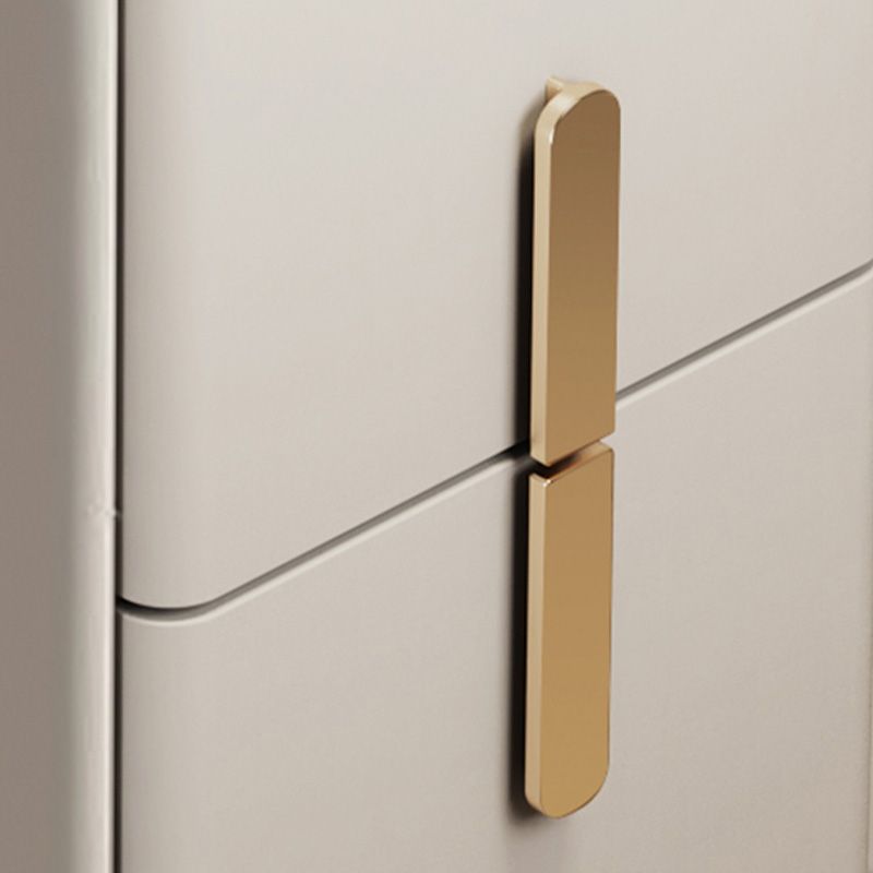 Steinbett Nachttisch Klassiker Glam -Nachtschrank für Schlafzimmer